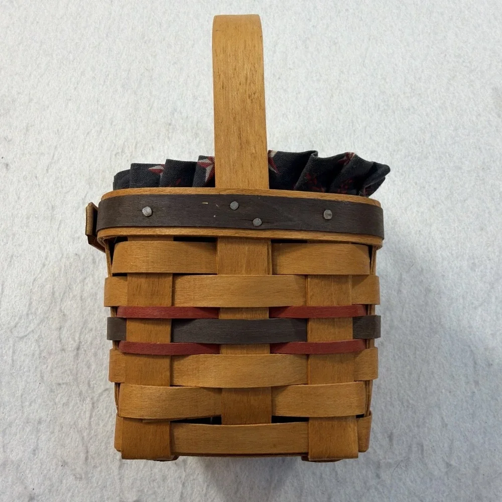 Longaberger 1993 Inaugural Basket with Liner and Protector